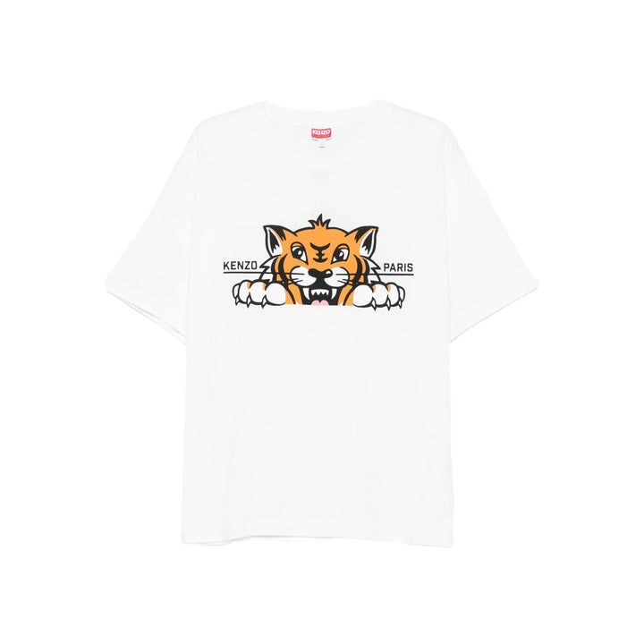 Kenzo T Shirts - White, Orange | eb8c78b5da3f7ffc54565c3bfa00e1165cf69089