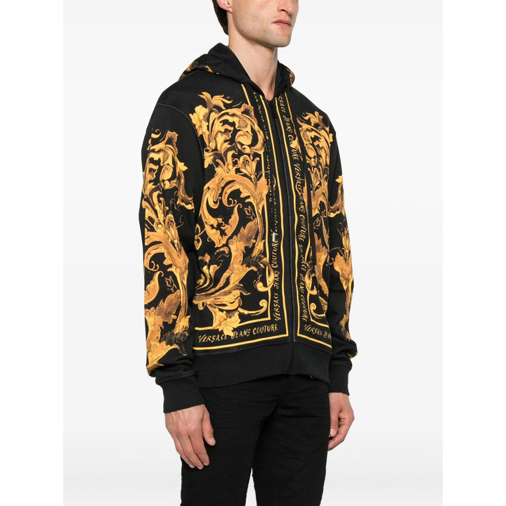 Versace Jeans Couture Sweatshirts - Black | 5ae6d3391bce54b4e12ed3253e83128fff61f428