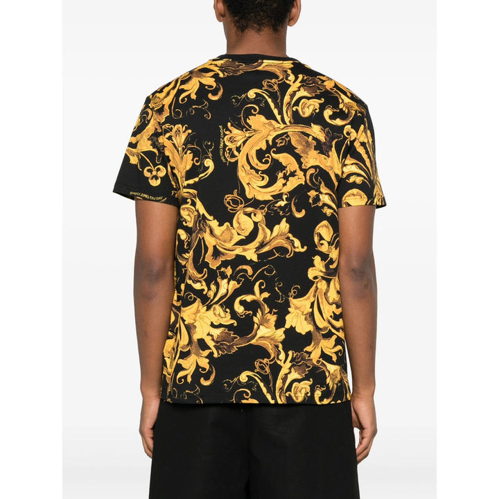 Versace Jeans Couture T Shirts - Black, Yellow | 4d212739e25a3caa93248978e2e73a63767d9ce3
