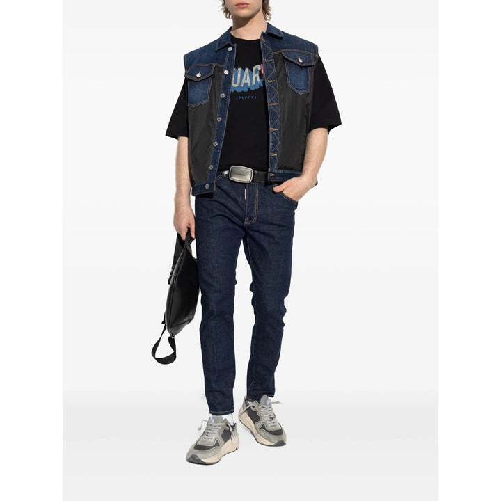 Dsquared2 T Shirts - Black, Blue | e7735a69555ed515bd4be99ec8df7712925f25a1