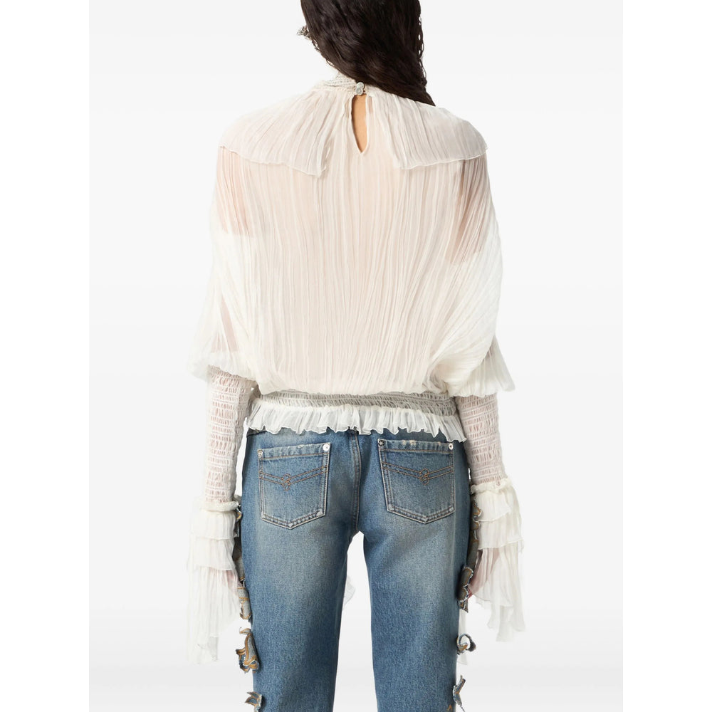 Blumarine Shirts - White | bdfbd55b2ee397d83262a3965c4abc32379f6d9b