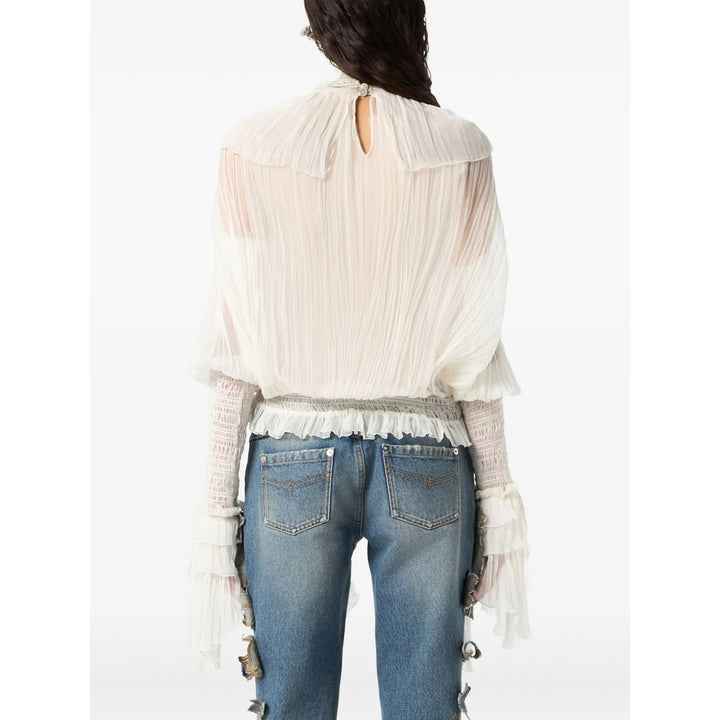 Blumarine Shirts - White | bdfbd55b2ee397d83262a3965c4abc32379f6d9b