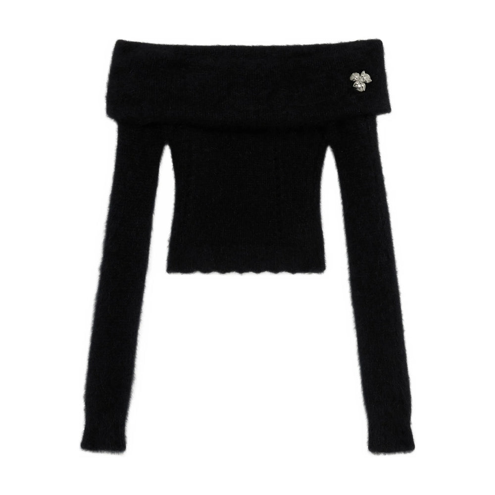 Blumarine Sweaters - Black | 09709ef80690f482c061d6131be9b16c1675e828