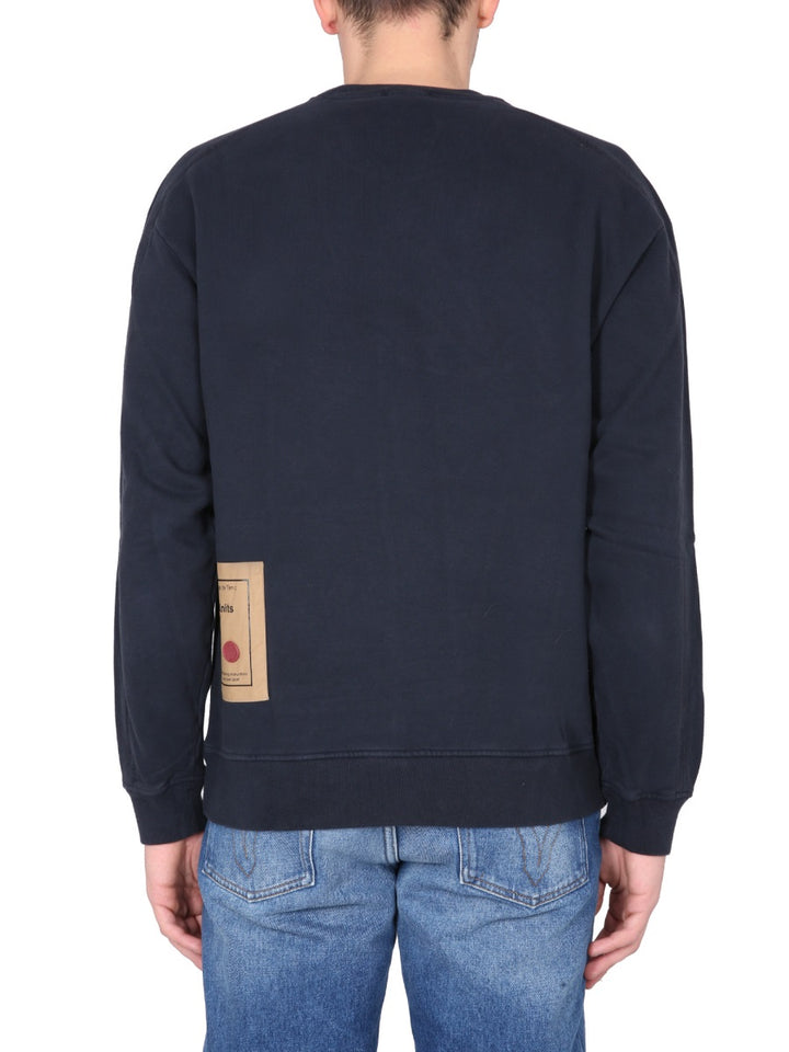 Ten C Sweatshirts - Blue | Wanan Luxury