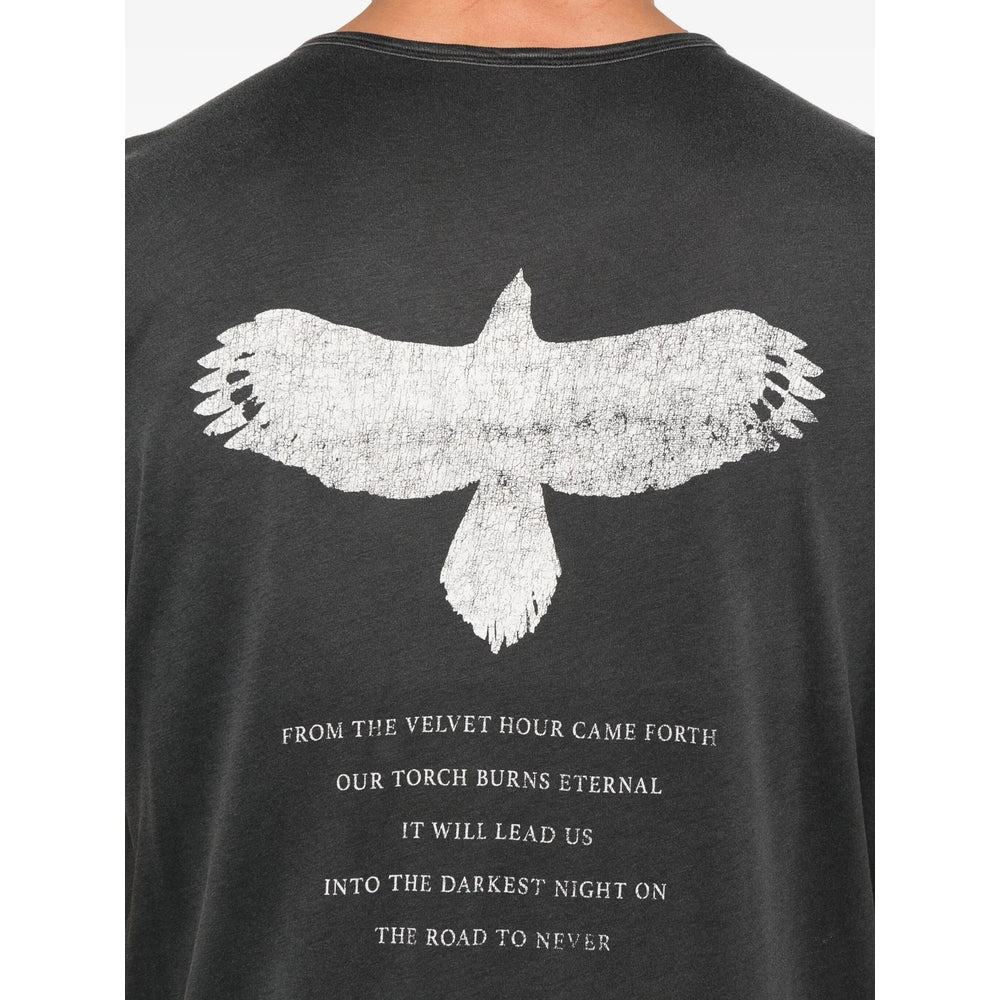 Ann Demeulemeester T Shirts - Black | 164c6dc663d0f94fc6b46ae8880402ee54e7c2c5