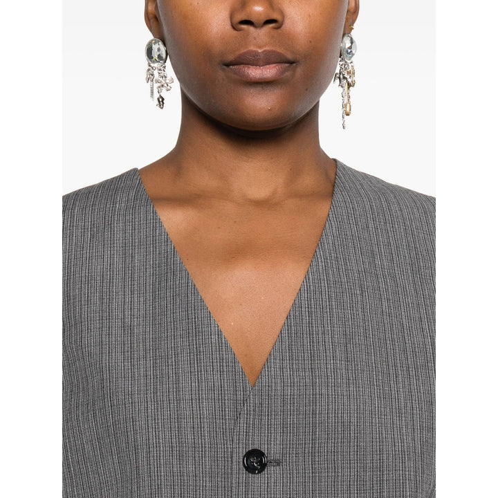 Ann Demeulemeester Waistcoats - Gray | ead64db54209e2a480141c7b412d45b35ab56337