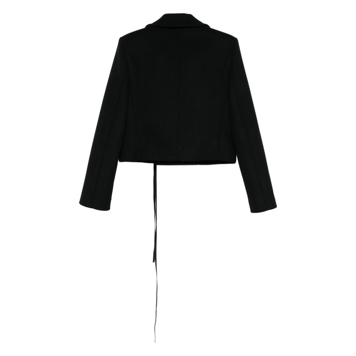 Ann Demeulemeester Coats - Black | ce6b4352aac45fa27fbd657b1cb3508938ec14c1