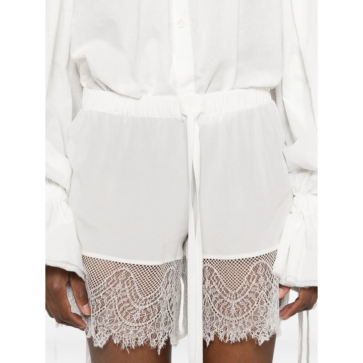 Ann Demeulemeester Shorts - White | 3279b8bc43ec00dbd898a378cfd41555eeb756b6