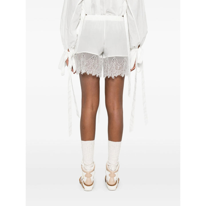 Ann Demeulemeester Shorts - White | a45c03afc73dd3432acdad7bb80f0584ec38f2c9