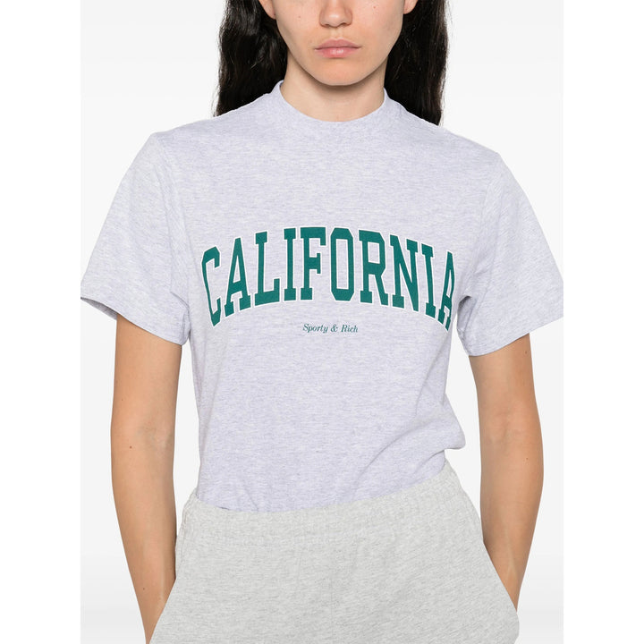 Sporty & Rich T Shirts - Gray | 03515204c2593c3432bb6e575a3880db43ede4bf