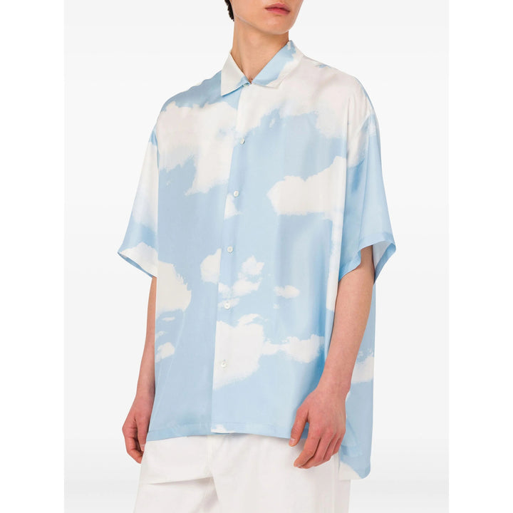 Moschino Shirts - Blue, White | 6db64bf3b58f20760b7f62a4d3c8f658f851aa17