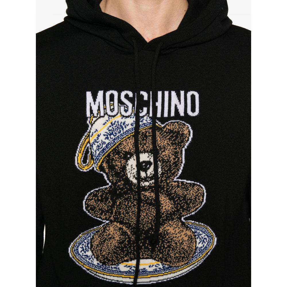 Moschino Sweaters - Black | 284e8d4903e8bf66905f0517057195d77462379e
