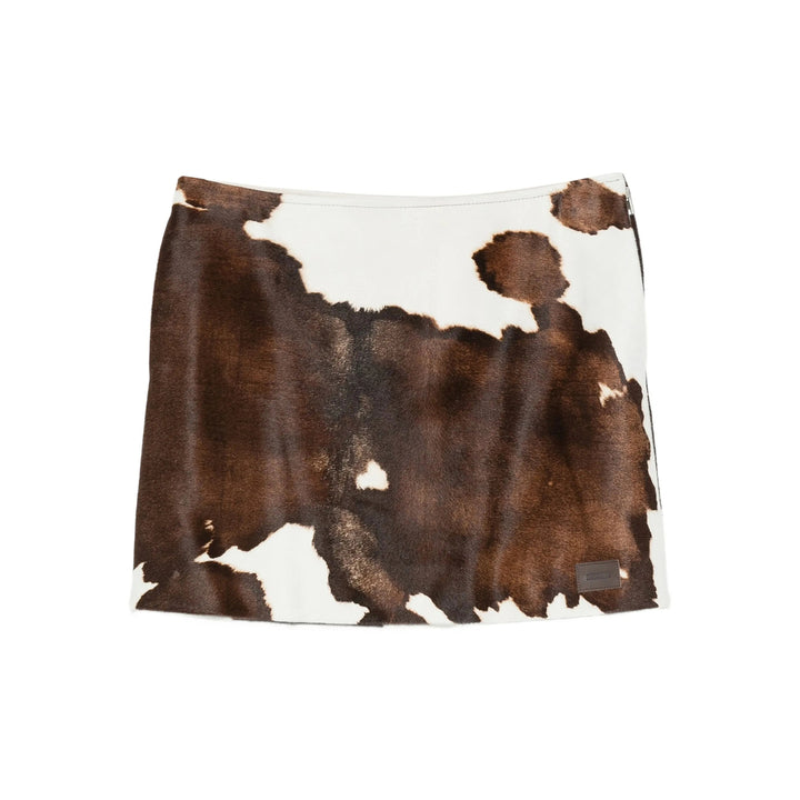 Moschino Skirts - Brown, White | d1ebd81ccb2ae8a36770d494489140f13db67592