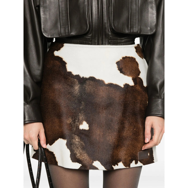 Moschino Skirts - Brown, White | 12aea331f91743de6bc58b26b98db61659780534