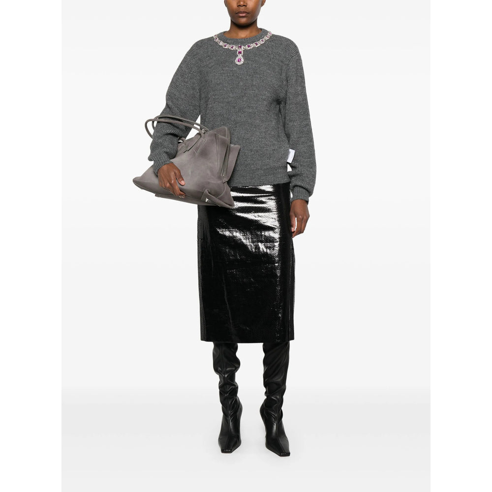 Moschino Sweaters - Gray | ca0fe9cde9db9b96f18d213ba253b5cac58ebd0a