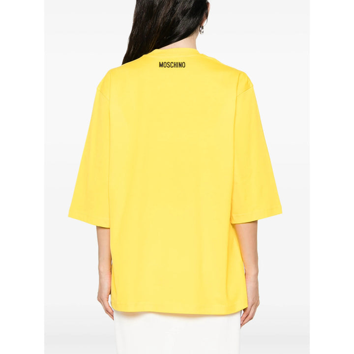 Moschino T Shirts - Yellow | d50f1fd2ffad720ae69363c8c1a34bd446c02679