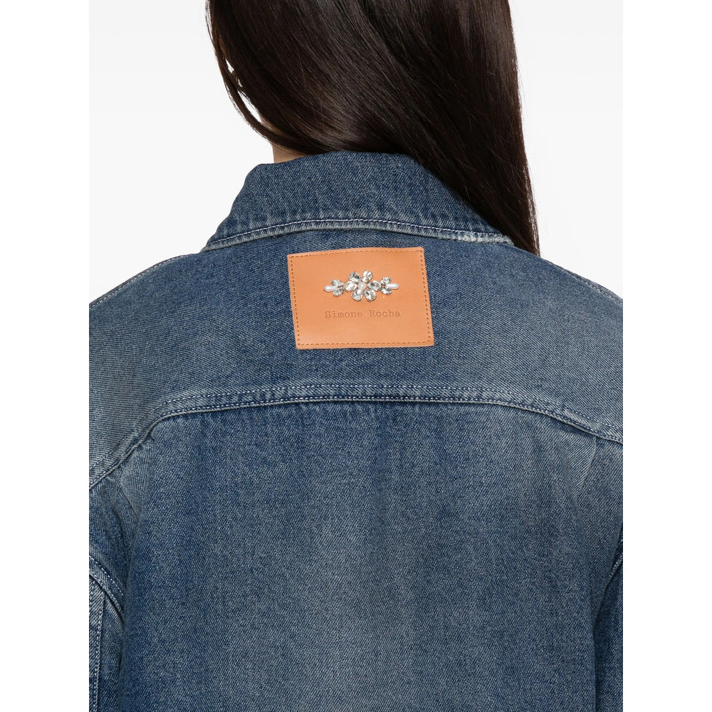 Simone Rocha Outerwears - Blue | a03382883226204e9eec64c476c534f5723a5184