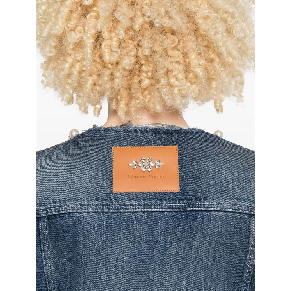 Simone Rocha Outerwears - Blue | e6fea0b667cac0d217d1c44c5ddc3f424581fa53