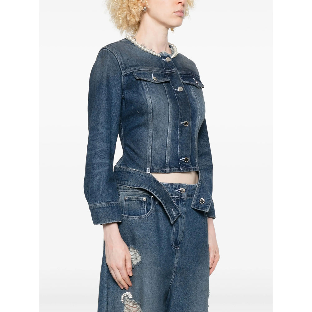 Simone Rocha Outerwears - Blue | f3a7c9a92029d61fed697b6e4b8de81ec67f84b1