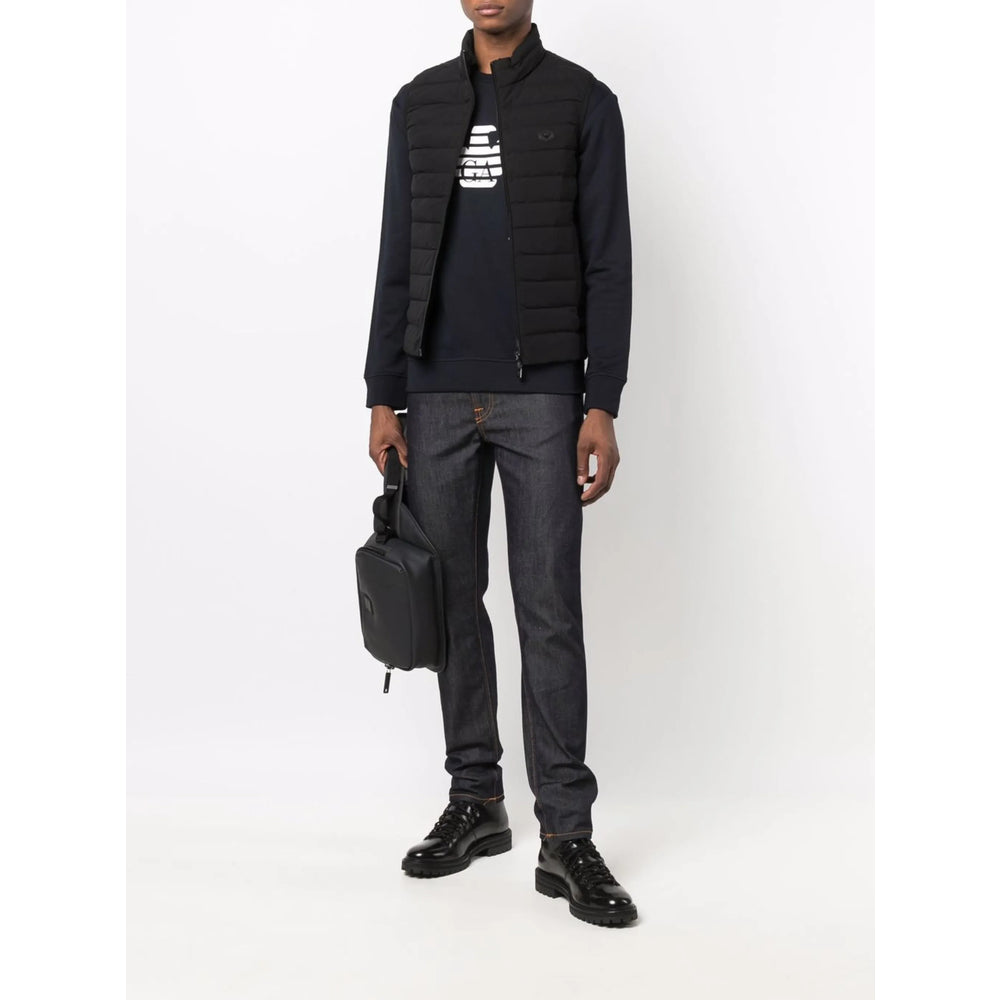 Emporio Armani Sweatshirts - Blue | b12e4838a3361b01426f1f94a52f9f30664d5c30