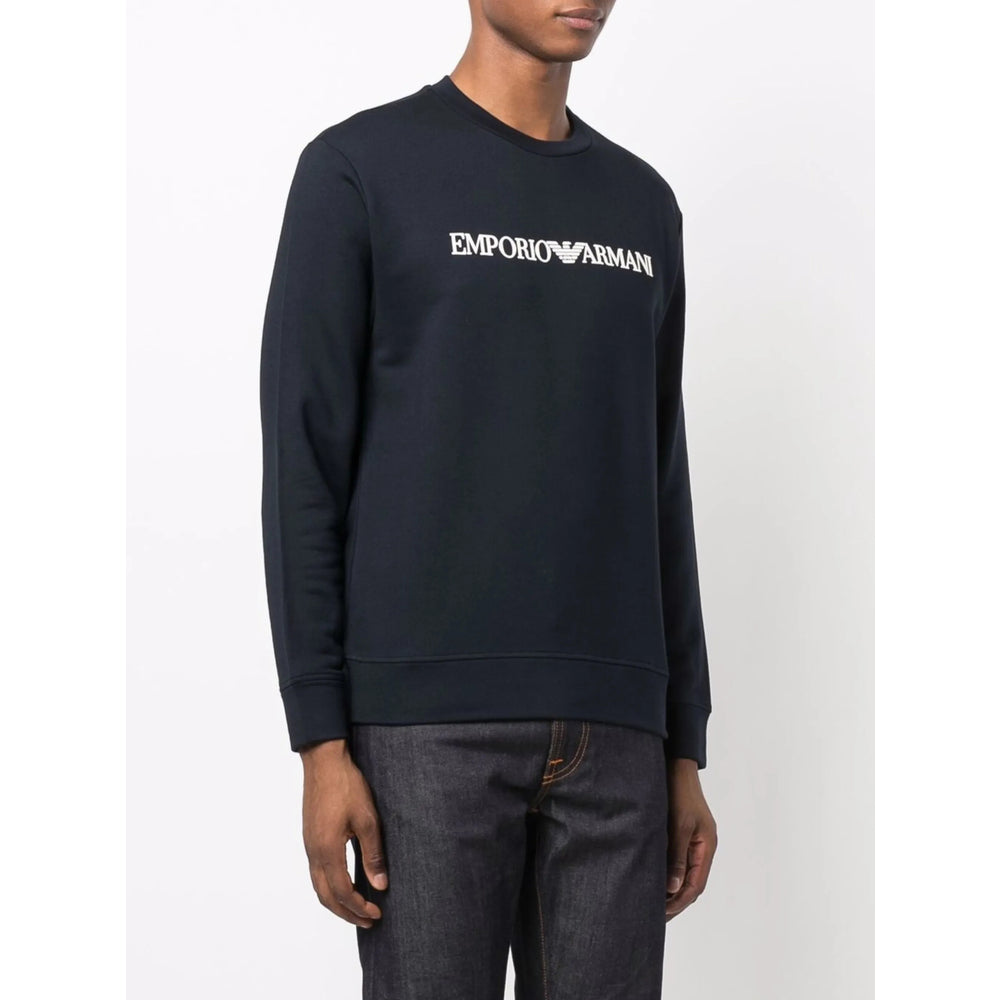 Emporio Armani Sweatshirts - Blue | 9f44486e5a16400679af1773aa97d3e198d680a1