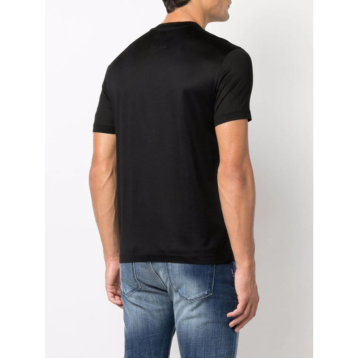 Emporio Armani T Shirts - Black | 64985a6822fd75d597bd99b42187601aca66a123