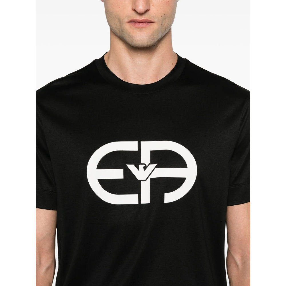 Emporio Armani T Shirts - Black | 830bbd07ab133c638ca377e8506f67578848a342
