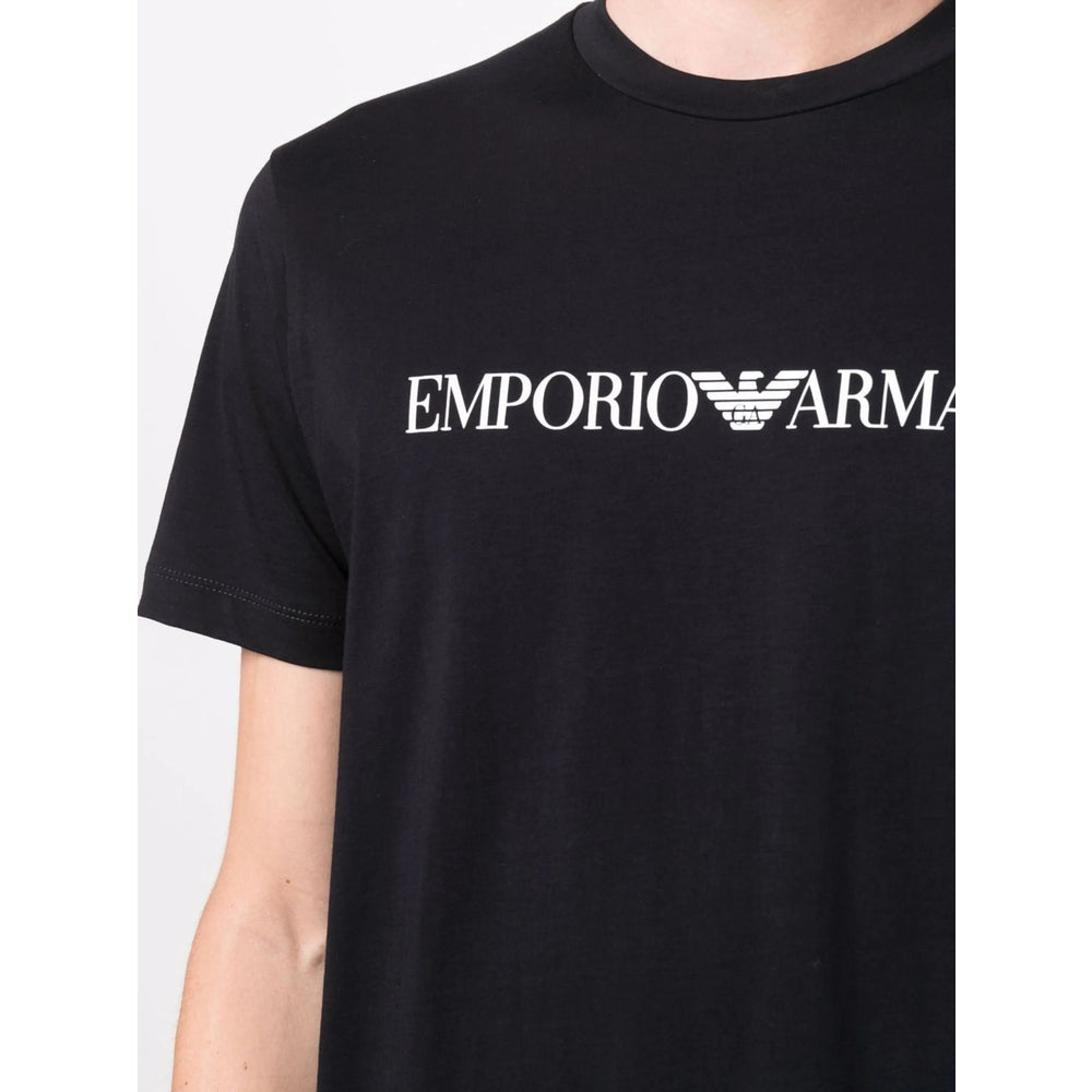 Emporio Armani T Shirts - Blue | 4a6321874ad910677dd3e732edb9a65eb32e2319