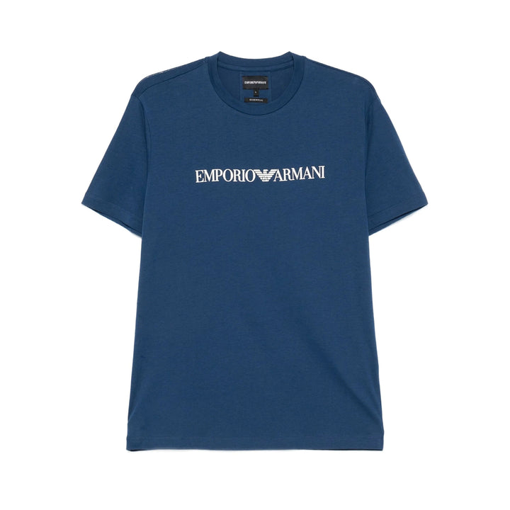 Emporio Armani T Shirts - Blue | 6756bf105e5d40ba72de39cfc776a53b4a335d43