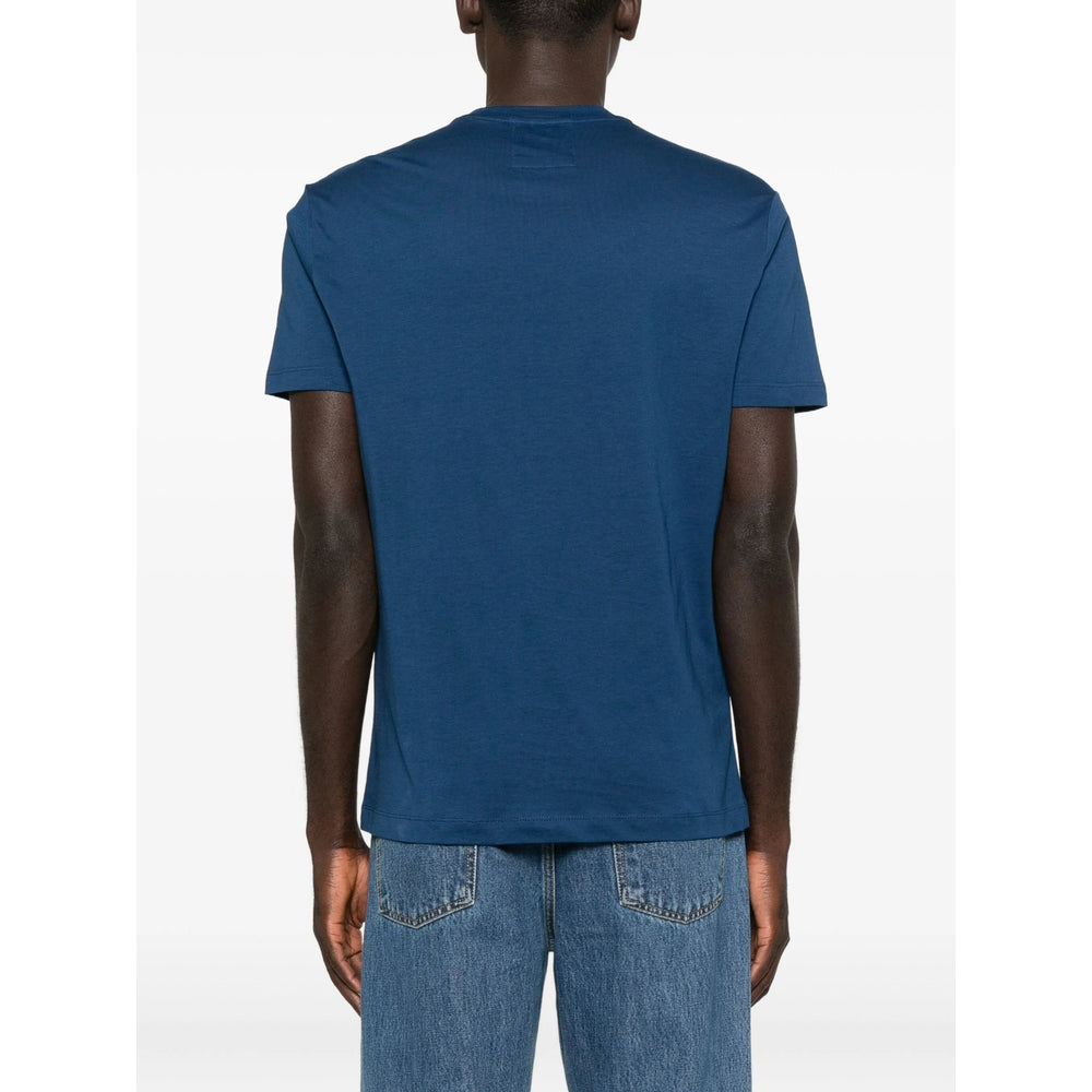Emporio Armani T Shirts - Blue | 1d3b4f66ea6e2bdf8a091256ed191fcec4326c56