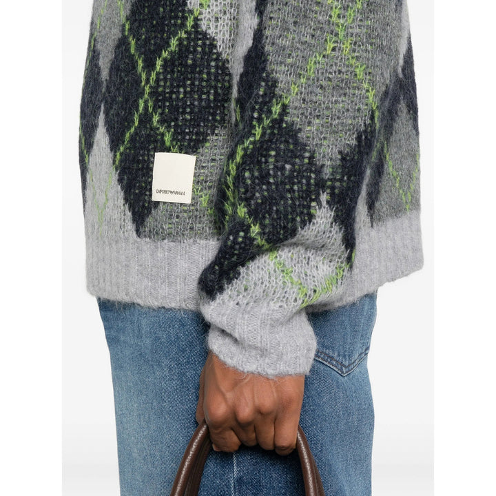 Emporio Armani Sweaters - Gray, Blue | db6be5dd0363709f20ccab2983017e167653149f