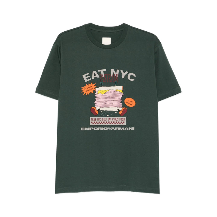 Emporio Armani T Shirts - Green | e65427f140419871080ca4beb8d7af9c63d5cdce