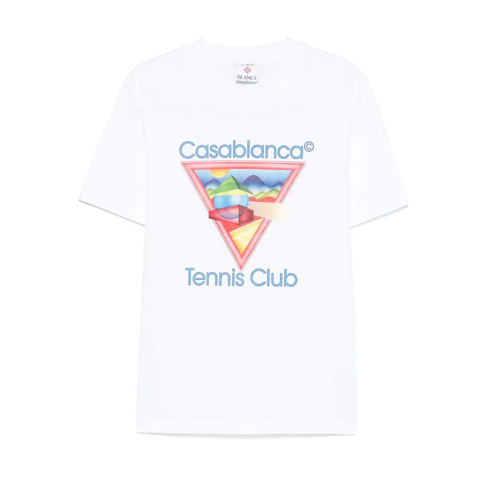 Casablanca T Shirts - White | 19f2d287c3da5d6e0636d435eb6c2be41a4b4535