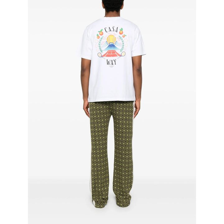 Casablanca T Shirts - White | dc3e841f63f242ae201aa24aa354408b15db8139