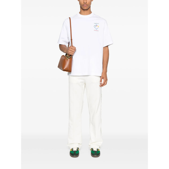 Casablanca T Shirts - White | 0ef0d8191603854a7501bb31fd95802649893abb