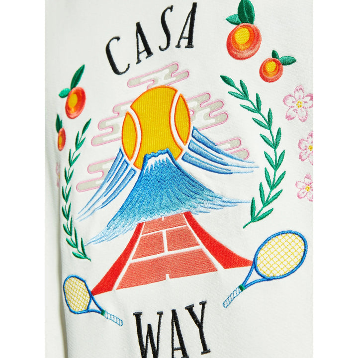 Casablanca Sweatshirts - White | 0b1c6bc9eef6af4e9ba87754421df97f0b61a1f2