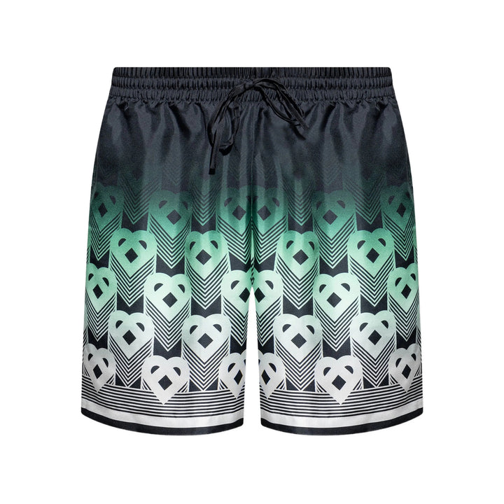 Casablanca Shorts - Green, Black | 26b2059981c6432a85310642d52771b3ab6bd751