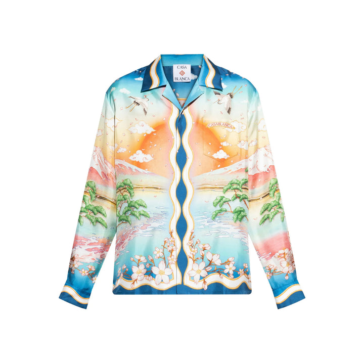 Casablanca Shirts - /Orange | 241672f7569dbaeb7699b8185185a04e53cfc3b8