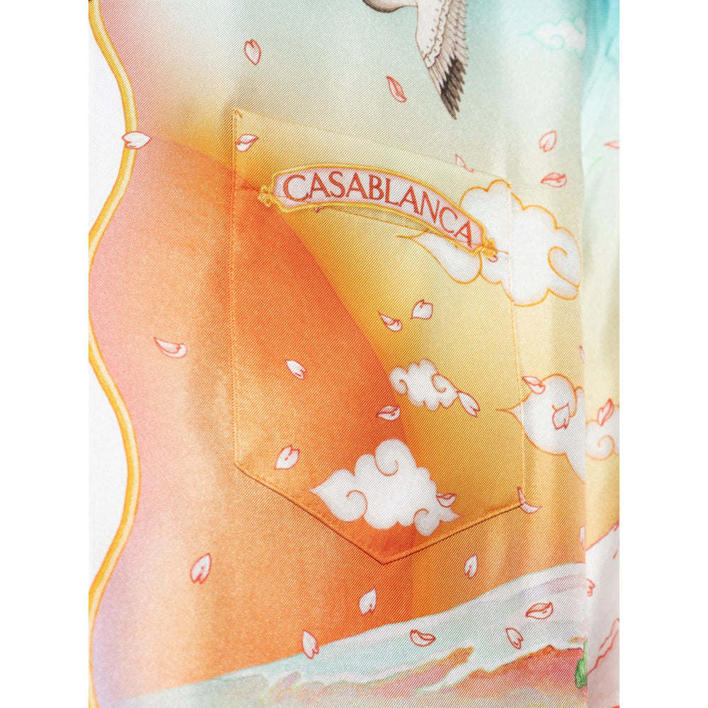 Casablanca Shirts - /Orange | 55b0f777a8fbc49b5f0495bacf0fd708484c174d