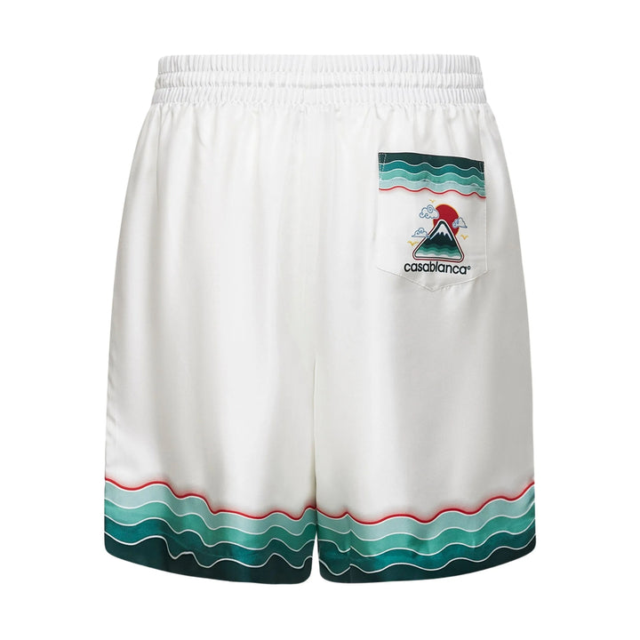 Casablanca Shorts - White | 6c4451d9c9d5fd1fccc92767786d49a4f25b91bf