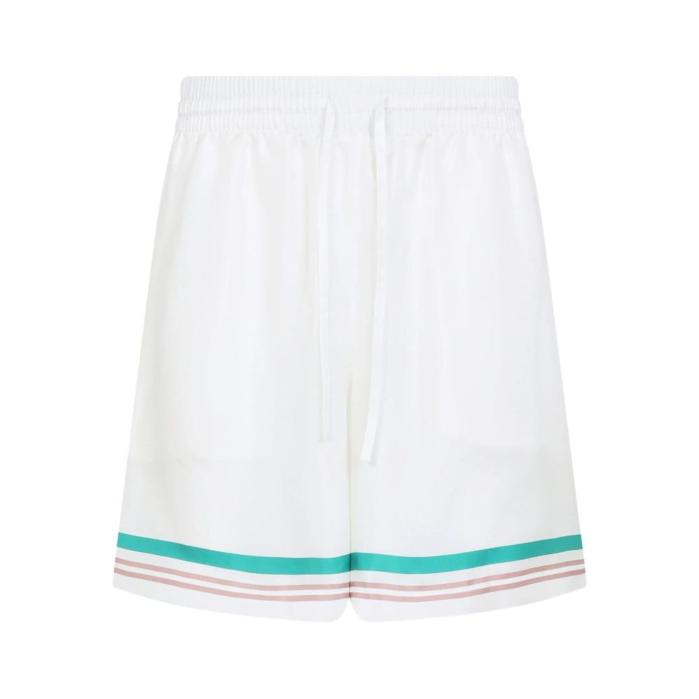Casablanca Shorts - White | 8f854cff853eaa1ab4404828565909af4a7aa273