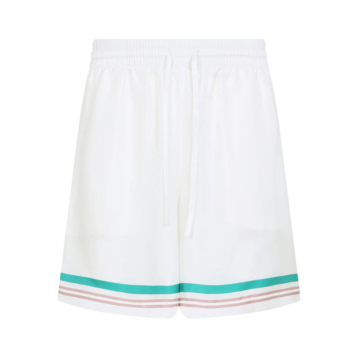 Casablanca Shorts - White | 8f854cff853eaa1ab4404828565909af4a7aa273