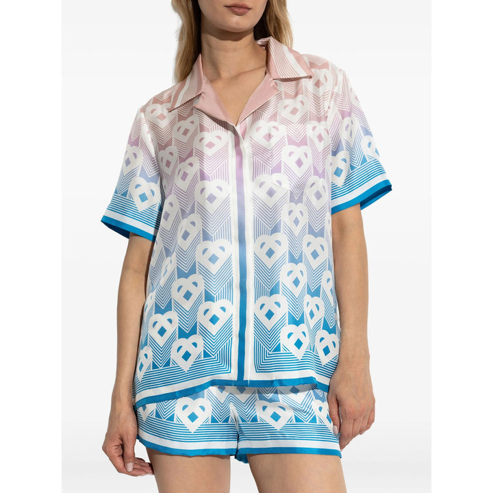 Casablanca Shirts - Blue, Pink | 2b438d5d5b26547cdd4c5cdbb4408e35fc83ac66