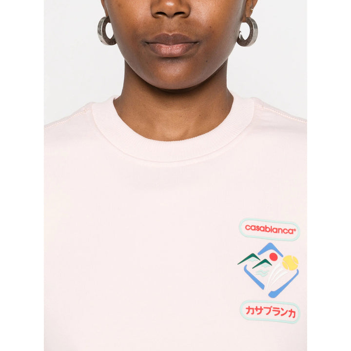 Casablanca Sweatshirts - Pink | 1055e2fba5f13d28ce6f66ac870508cfcf03ebde