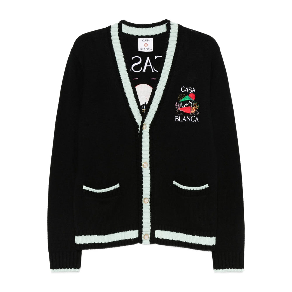 Casablanca Sweaters - Black | 457df0254f6c6e373f73f5f19440f8f3a48c207b