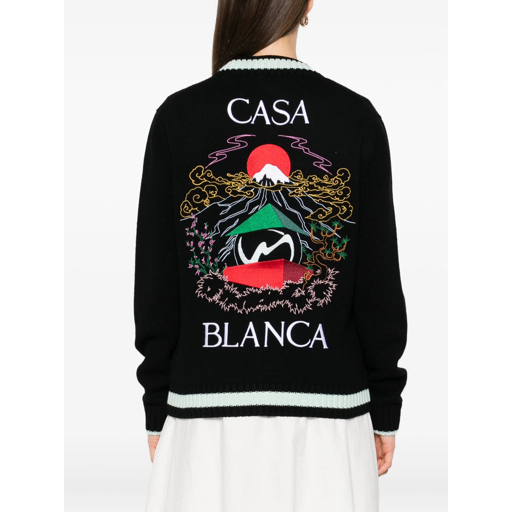 Casablanca Sweaters - Black | 1b578c6e53a05870b10374470691c2eb6d2dc621