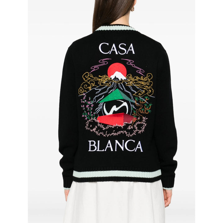 Casablanca Sweaters - Black | 1b578c6e53a05870b10374470691c2eb6d2dc621