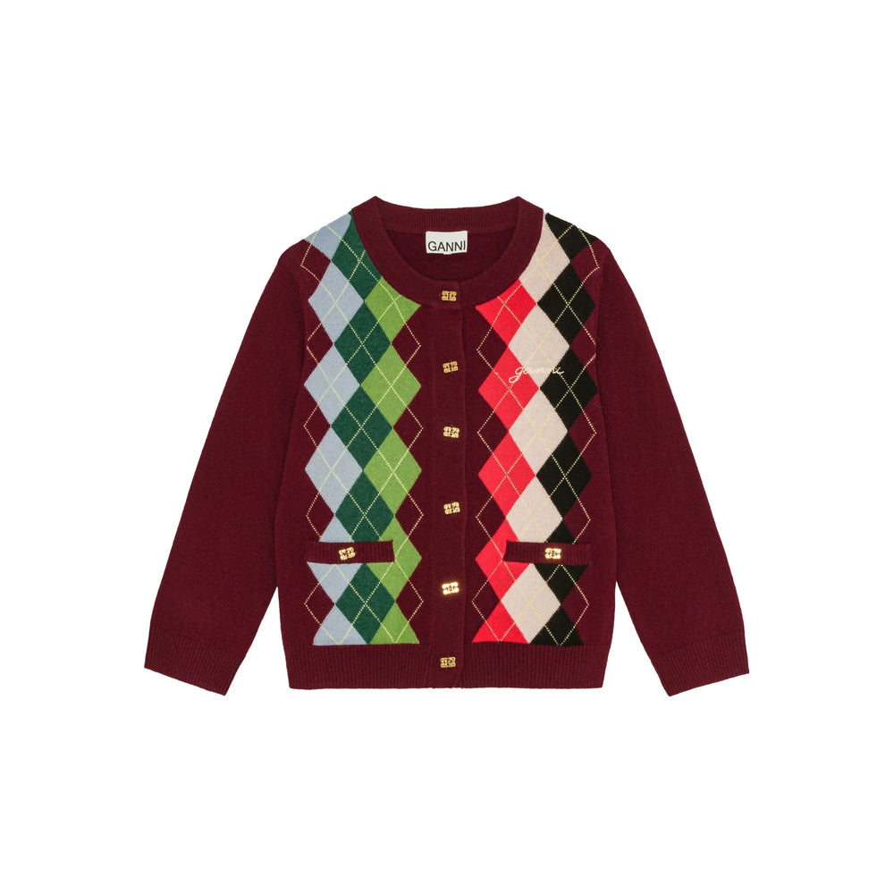 Ganni Sweaters - Red | 43e72d38b99f75ff7ddc2c5e07b4155aebb839e3