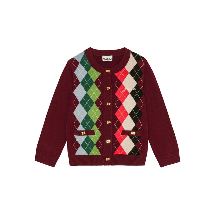 Ganni Sweaters - Red | 43e72d38b99f75ff7ddc2c5e07b4155aebb839e3