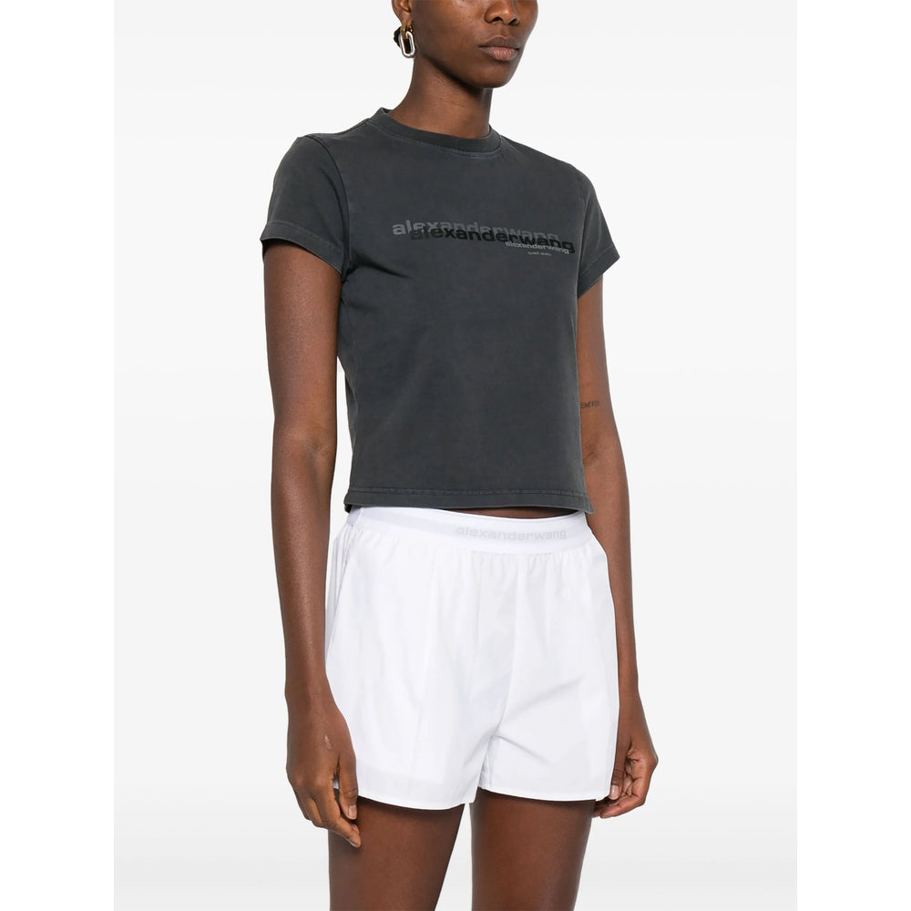 Alexander Wang T Shirts - Gray | ae52939354811445f8a85f06d8a4aa3b4a3e49e4